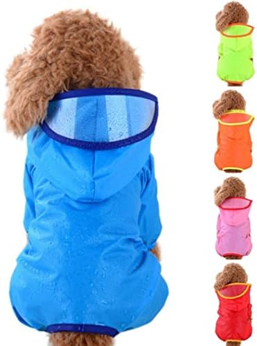 ZJWUQ עמיד למים הכלב מעיל צבעוני גור בגדים אספקת מוצרים לחיות מחמד תעלה הגלימה תחפושות