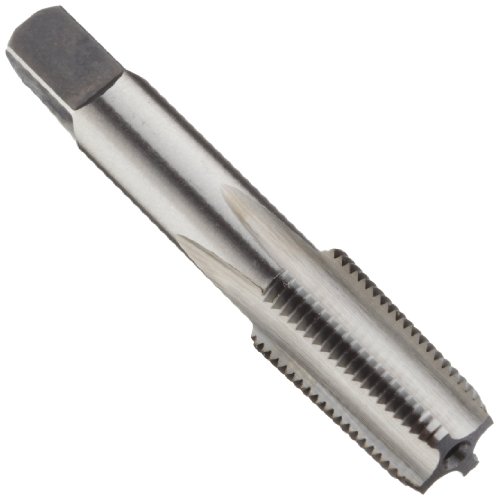 האיחוד בטרפילד 1546(NPTF) פלדה במהירות גבוהה צינור ברז, ללא ציפוי (בהיר) לסיים סיבוב הסכין עם כיכר סוף, 1-11.5 גודל