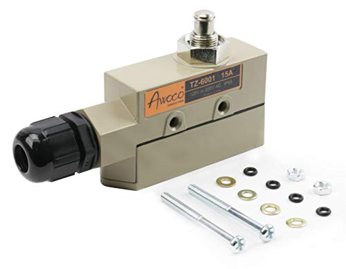 Awoco הכבדות הדלת Micro Switch עבור וילונות אוויר מן Awoco, Welbon, חלוץ, מקסוול, או מאדים (טז-6001)