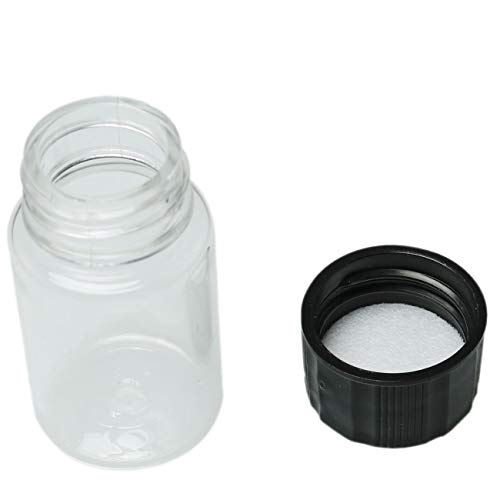 CSNSD 8ml זכוכית המבחנה 12PCS 8ml(1/4oz) גליל ריק ברור בקבוקי זכוכית עם כובע בורג מכסה בקבוקון הדגימה.