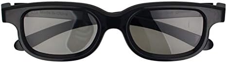 Othmro קיטוב 3D GlassesPlastic מסגרת שחורה שרף עדשת 3D משחק סרט-תוספת שדרוג סגנון 10pcs