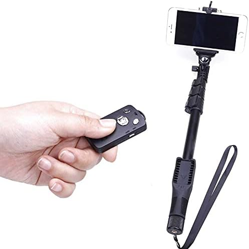 TUANDUIRG המורחבת טלפון נייד Selfie מקל, אוניברסלי סלפי Bluetooth שלט רחוק Selfie מקל יבש מקל סלפי