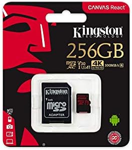 מקצועי MicroSDXC 256GB עובד עבור Samsung SM-N960FCard מותאם אישית מאומת על ידי SanFlash וקינגסטון. (80MB/s)
