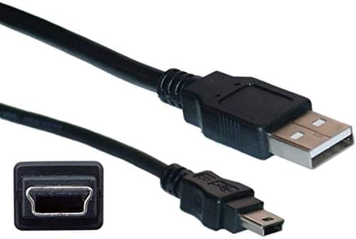 NiceTQ 4451640 USB סינכרון נתונים מטען כבל כבל Tomtom XL XXL N14644 ללכת 920 930 720 GPS, 3', שחור
