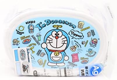 תוצרת יפן 3 יח 'אנימה יפנית דורימון קופסת בנטו בצורת קופסא ארוחת צהריים כחול לבן 400 מ ל 280 מ ל 180 מ ל למיקרוגל