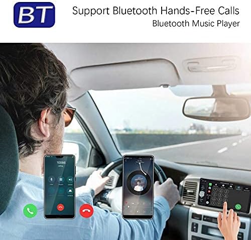 EKAT דאבל דין לרכב סטריאו Bluetooth שמע לרכב 6.2 אינץ מסך מגע רדיו מערכת MP5 Player אנדרואיד ראי קישור תמיכה AUX-in