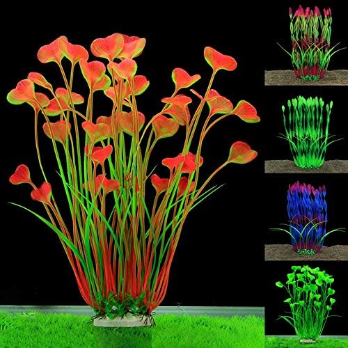 hionre צבעוני לאקווריום מדומה צמחי מים גינון עיצוב אקווריום קישוטים ואביזרים