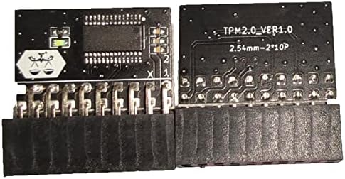 החלפת TPM2.0 הצפנה מודול אבטחה, 20-1 Pin 2 * 10P TPM GA 20-1 Pin מרחוק כרטיס תואם עם WIN11 2.0 מערכת, עבור Gigabyte