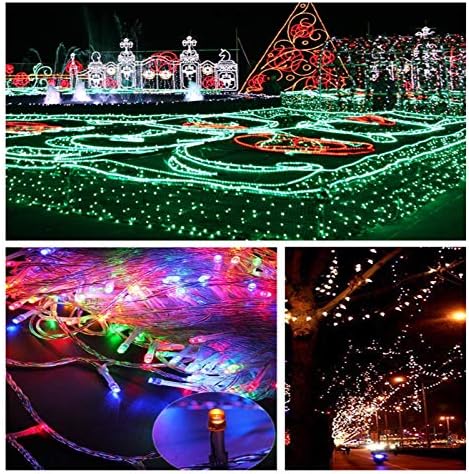 LIUPENGWEI 10m~600 LED אור הפיות מחרוזת AC 220V 100LEDs~6000LEDs עמיד למים חבל אורות חג המולד מסיבת רצועת אור גן רוח