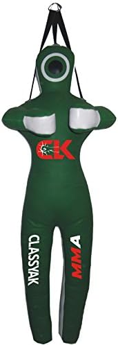 Classyak MMA אומנויות לחימה מתמודד דמה ירוק ג 'יו ג' יטסו שק חבטות - ללא מילוי