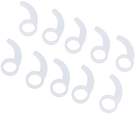 Almencla סיליקון אוזניות אוזן ווים אטמי ב-האוזן אוזניות 9 מ מ-13MM - לבן