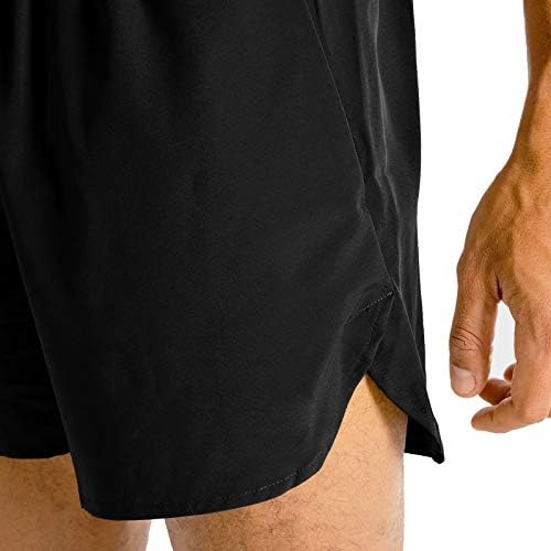 GANSANRO ספורט לגברים מכנסיים קצרים מהירים יבשות מכנסי ריצה לגברים אימון מכנסי גברים